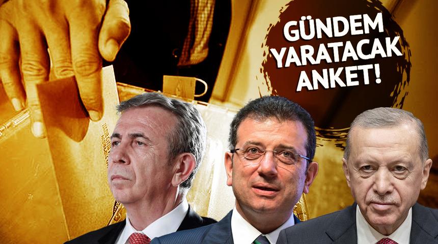 Bu anketin sonuçları çok konuşulur! AK Parti birinci sırada ama muhalefetin 2 adayı da seçimi kazanıyor…