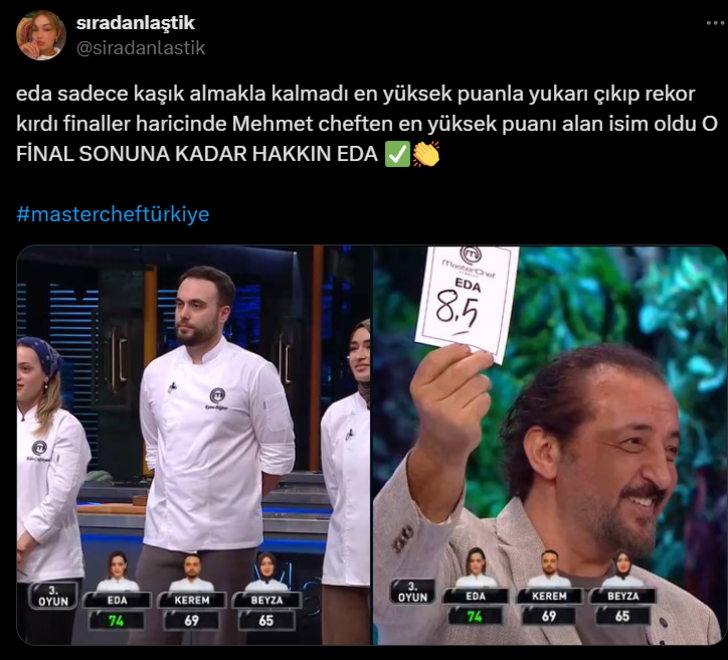 MasterChef'te üçüncü finalist belli oldu! Hem kaşık atıldı hem tatlısıyla damga vurdu! Jüriyi şaşırttı yorum yağdı... G2