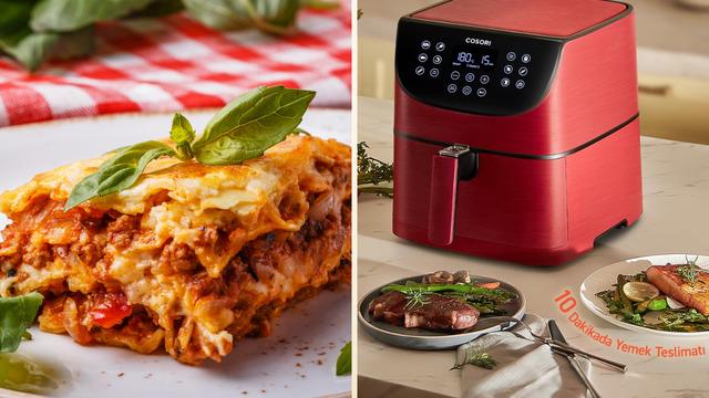Airfryerda lazanya nasıl yapılır? TikTok'ta milyonlar izlenen o lazanya tarifi