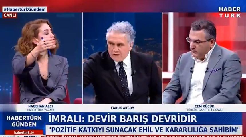 'Kan istiyor' dediğini duyunca... Nagehan Alçı ile Cem Küçük canlı yayında birbirine girdi! "Önce PKK hassasiyetini azalt"