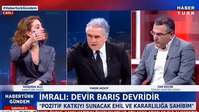 'Kan istiyor' dediğini duyunca... Nagehan Alçı ile Cem Küçük canlı yayında birbirine girdi! Önce PKK hassasiyetini azalt