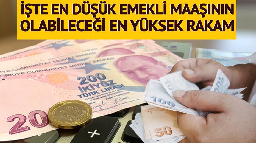 En düşük emekli maaşının olabileceği en yüksek rakamı açıkladı! Emekli zammı için de net oran verdi: Bunu geçmez