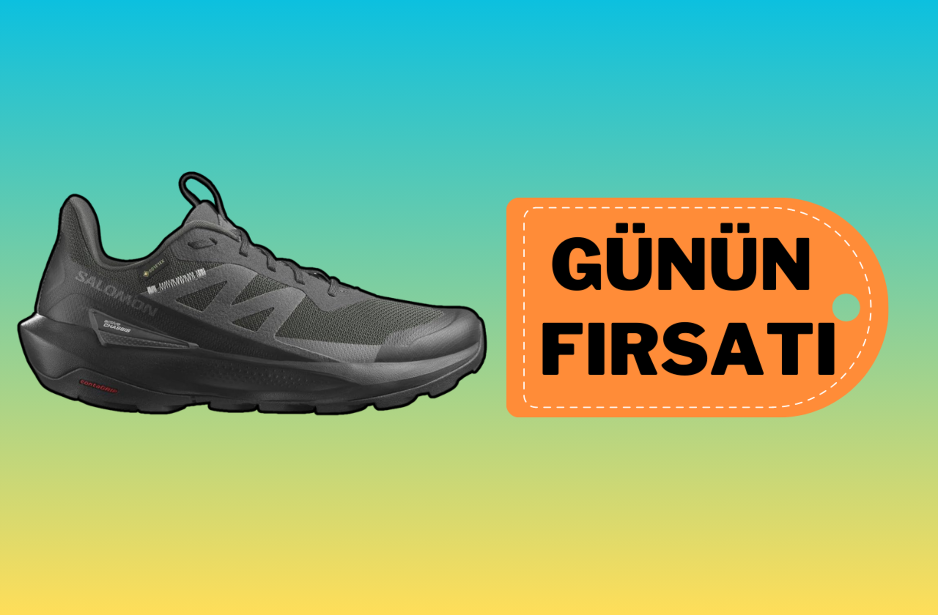 Salomon Elixir Activ GTX Outdoor Spor Ayakkabı günün fırsat ürünü oldu 