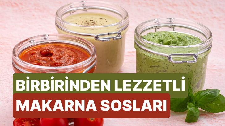 Artık makarnayı sadece salçalı yememenizi sağlayacak 10 makarna sosu tarifi