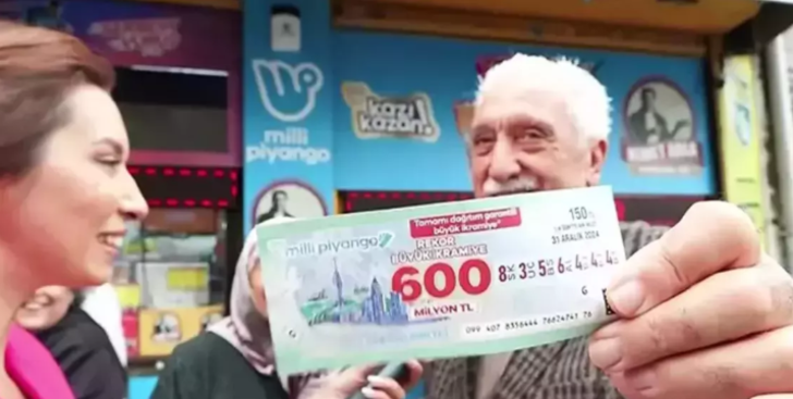 2025 MİLLİ PİYANGO YILBAŞI ÇEKİLİŞ SONUÇLARI | 600 milyonluk büyük ikramiye için gözler Yılbaşı Milli Piyango sonuçları sorgulama ekranında... Online MPİ bilet sorgulama ve ikramiye sonuçları tam liste G5