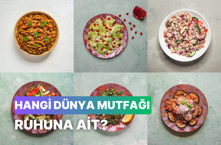 Senin ruhun hangi ülkenin mutfağına ait?