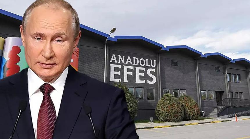 Putin dev şirkete kayyum atamıştı! Firmanın hisseleri yere çakılmıştı... Efes'ten ilk açıklama geldi