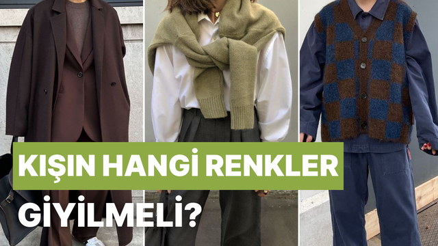 Kışın hangi renkler giyilmeli?