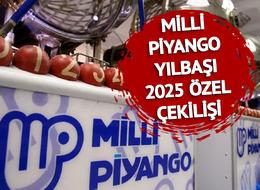 MİLLİ PİYANGO 2025 YILBAŞI ÇEKİLİŞİ | 60 milyon TL ve 6 milyon TL kazanan numaralar! Çekiliş sonuçları bilet sorgulama ekranı