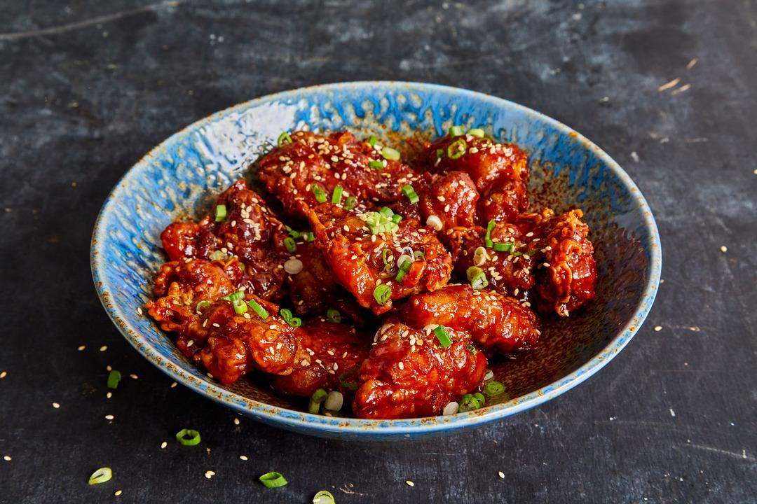 Korean-Fried-Chicken-Dakgangjeong