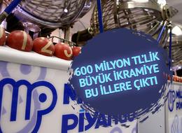 Büyük ikramiye çeyrek bilete çıktı!  600 milyon TL'lik büyük ikramiye talihlileri İzmir, Bursa ve Antalya'dan oldu (İŞTE İKRAMİYE VURAN RAKAMLAR) 