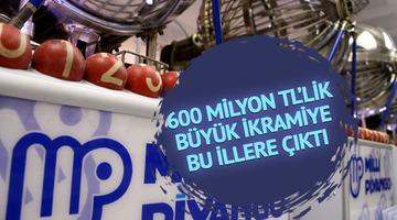 B&uuml;y&uuml;k ikramiye &ccedil;eyrek bilete &ccedil;ıktı!  600 milyon TL'lik b&uuml;y&uuml;k ikramiye talihlileri İzmir, Bursa ve Antalya'dan oldu (İŞTE İKRAMİYE VURAN RAKAMLAR) 