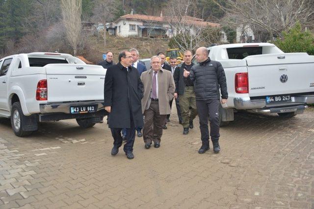 Kütahya ve Uşak protokolü, Muratdağı Termal Kayak Merkezi’nde