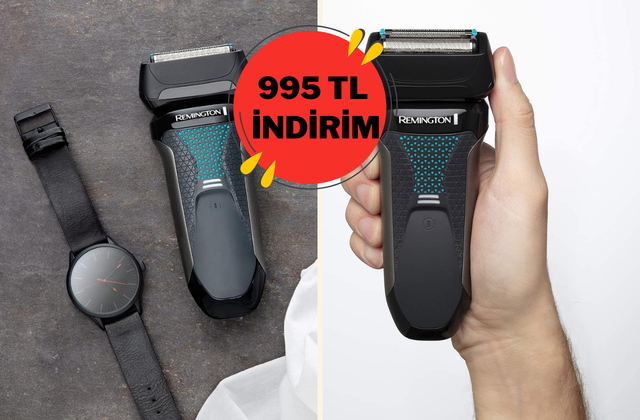 Remington F5000 Elektrikli Tıraş Makinesi 995 TL indirimli fiyatla sizi bekliyor