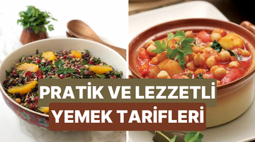 Akşama ne pişirsem diye düşünenlere harika öneriler