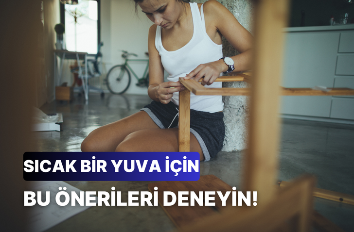 Yeni evli çiftlere özel! Evinizi sıcak bir yuvaya dönüştürecek DIY fikirleri