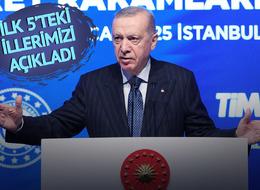 Son dakika | İlk 5'teki illerimiz belli oldu! Erdoğan "Cumhuriyet tarihinin rekoru" deyip 2024 ihracat rakamlarını açıkladı, enflasyon verileri için ilk yorumunu da yaptı
