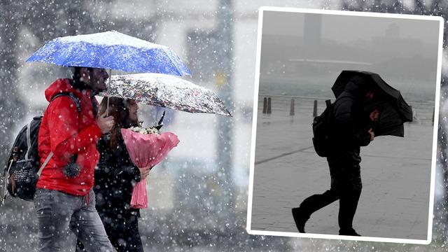 Hava buz gibi olacak! Dikkat! Bugün başlıyor, 3 gün sürecek: Sağanak ve kar yağışı…