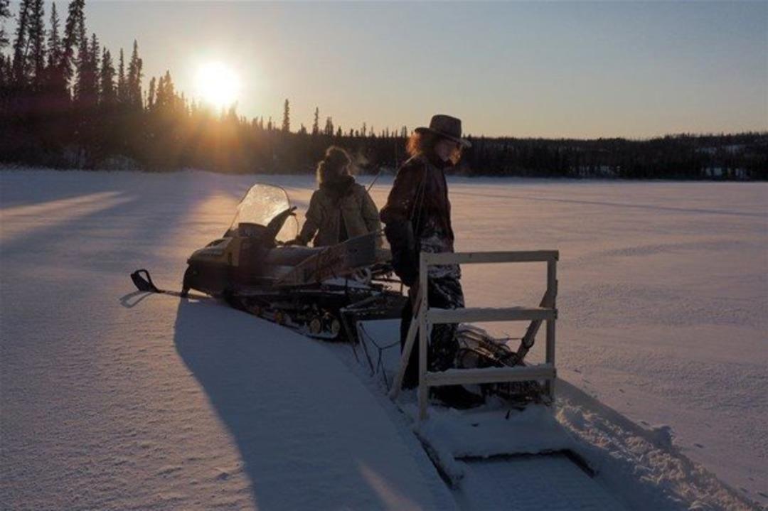 Alaska'da ıssızlığın ortasında