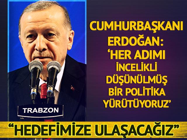 Cumhurbaşkanı Erdoğan'dan terörsüz Türkiye vurgusu