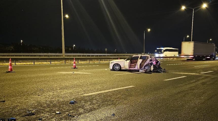 Ankara'daki trafik kazasında bir kişi öldü, 3 kişi yaralandı