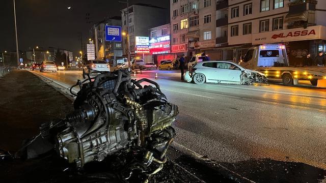 Kocaeli'de meydana gelen trafik kazasında 2 kişi yaralandı