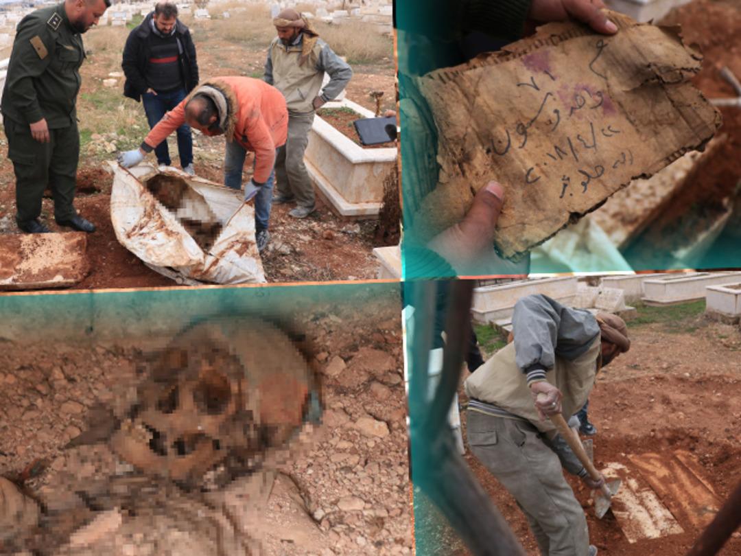 Suriye'den t&uuml;yler &uuml;rperten g&ouml;r&uuml;nt&uuml;ler! Bir toplu mezar daha...