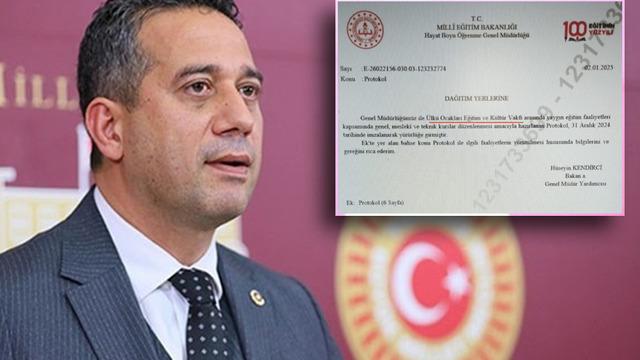 CHP'li Başarır'dan Bakanlığa 'Ülkü Ocakları' tepkisi: Milli Eğitim ideolojik örgütlerin arka bahçesi yapılamaz