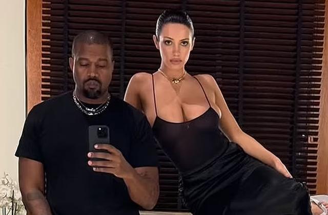Kanye West eşinin doğum gününü şoke eden bir pozla kutladı