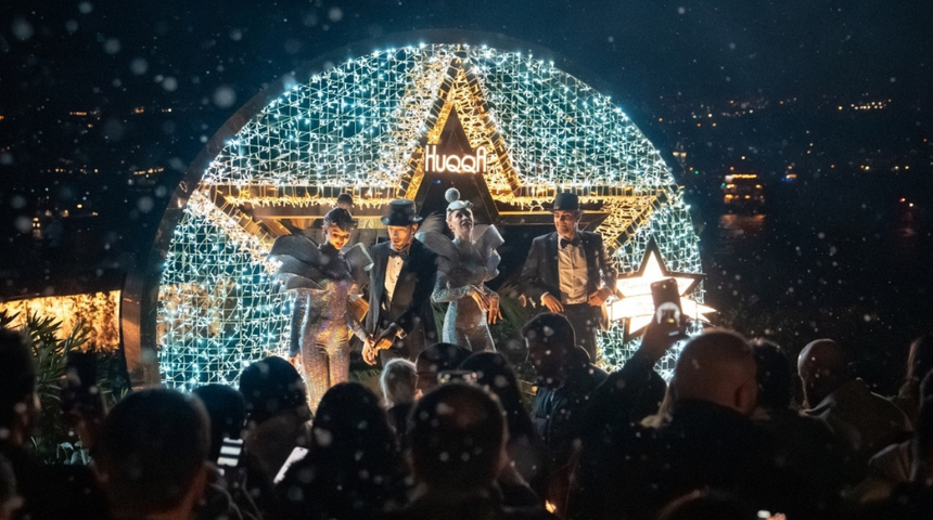 Huqqa'da Great Gatsby temalı yılbaşı partisine yoğun ilgi