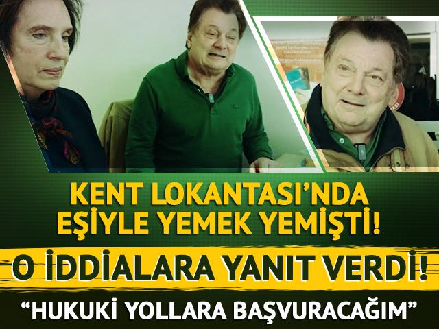 Kent Lokantası'nda yemek yemişti! O iddialara yanıt verdi