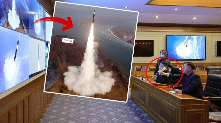 Kuzey Kore’den ‘hipersonik’ hamle! Tüm dünya bu görüntüleri konuşuyor! ‘Her türlü hava savunma sistemini aşabiliriz’