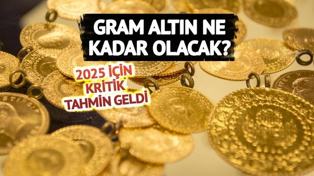 Altın almak isteyenlere tarih verdi! Gram altın için kritik rakam