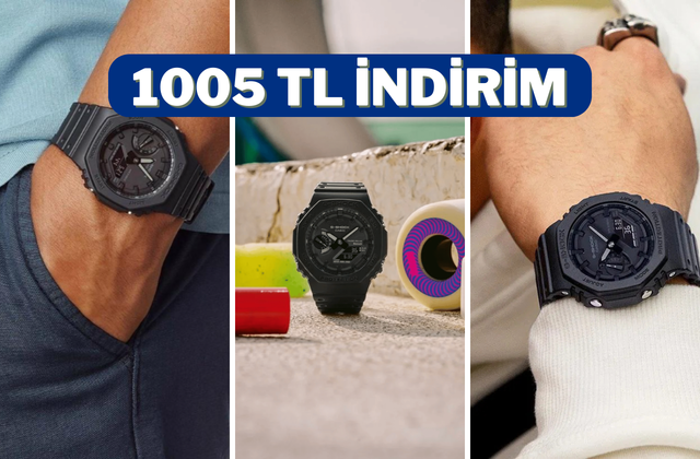 Casio'nun G-Shock serisinin en sevilen kol saati modeli indirime girdi