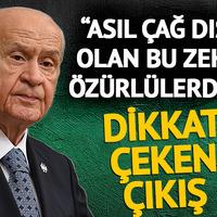 Bahçeli'den DEM Partili Hatimoğulları'na yanıt