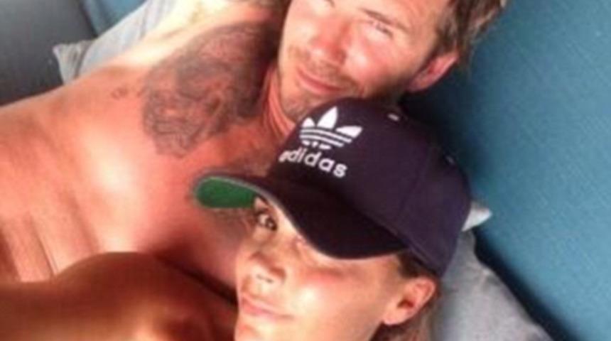Beckham'ların Romantik Tatili