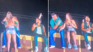 Bir anda sahneye atlayıp ünlü şarkıcıyı öptü! Hayranlığı başına bela oldu: 10 yıllık koca bu hareketini affetmedi, boşanmaya karar verdi