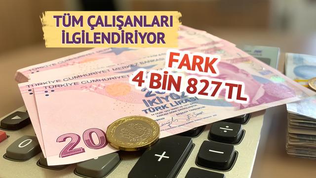 4 bin 827 TL daha fazla alacaklar! 2024 - 2025 farkı emekli maaşı gibi onu da etkiliyor... Tüm çalışanları ilgilendiriyor