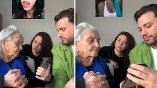 Torunlarına gelin ve damat seçen anneannenin tepkileri gülümsetti! 'Sakın kızım dikkat et'