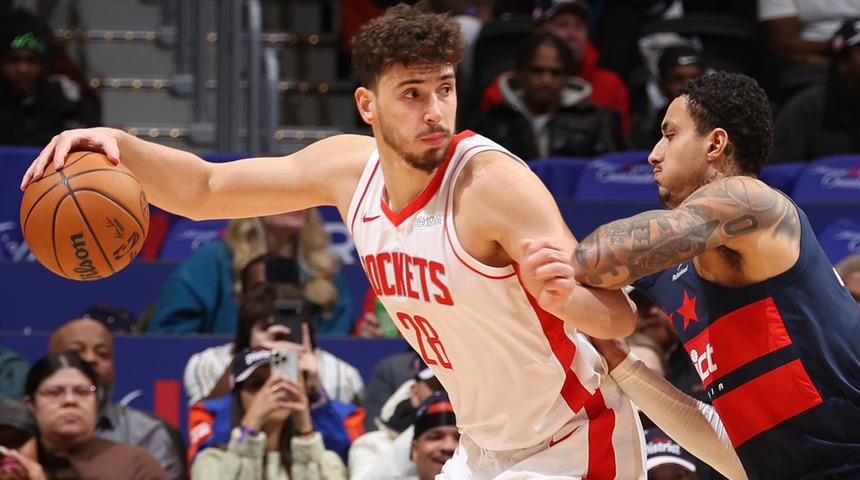 NBA'de Alperen Şengün'ün 26 sayı attığı maçta Rockets, Wizards'ı yendi