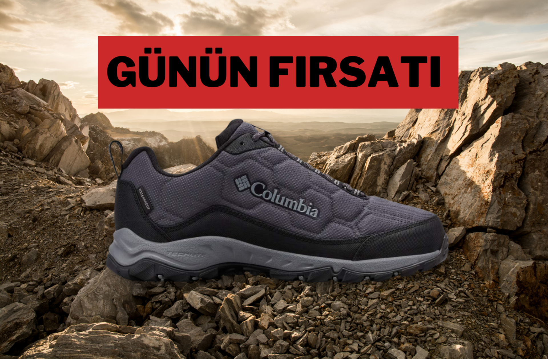 Su geçirmez, ısı yalıtımlı, hafif! Columbia Firecamp III Outdoor Ayakkabı'da kaçırılmayacak indirim