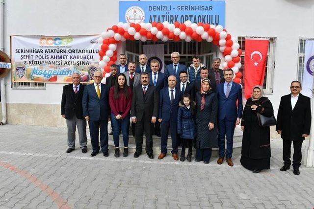 Şehit Polisin adı Z kütüphanesinde yaşayacak