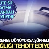 Süte su katma skandalı büyüyor: Bu renge dönüyorsa şüphelenin!