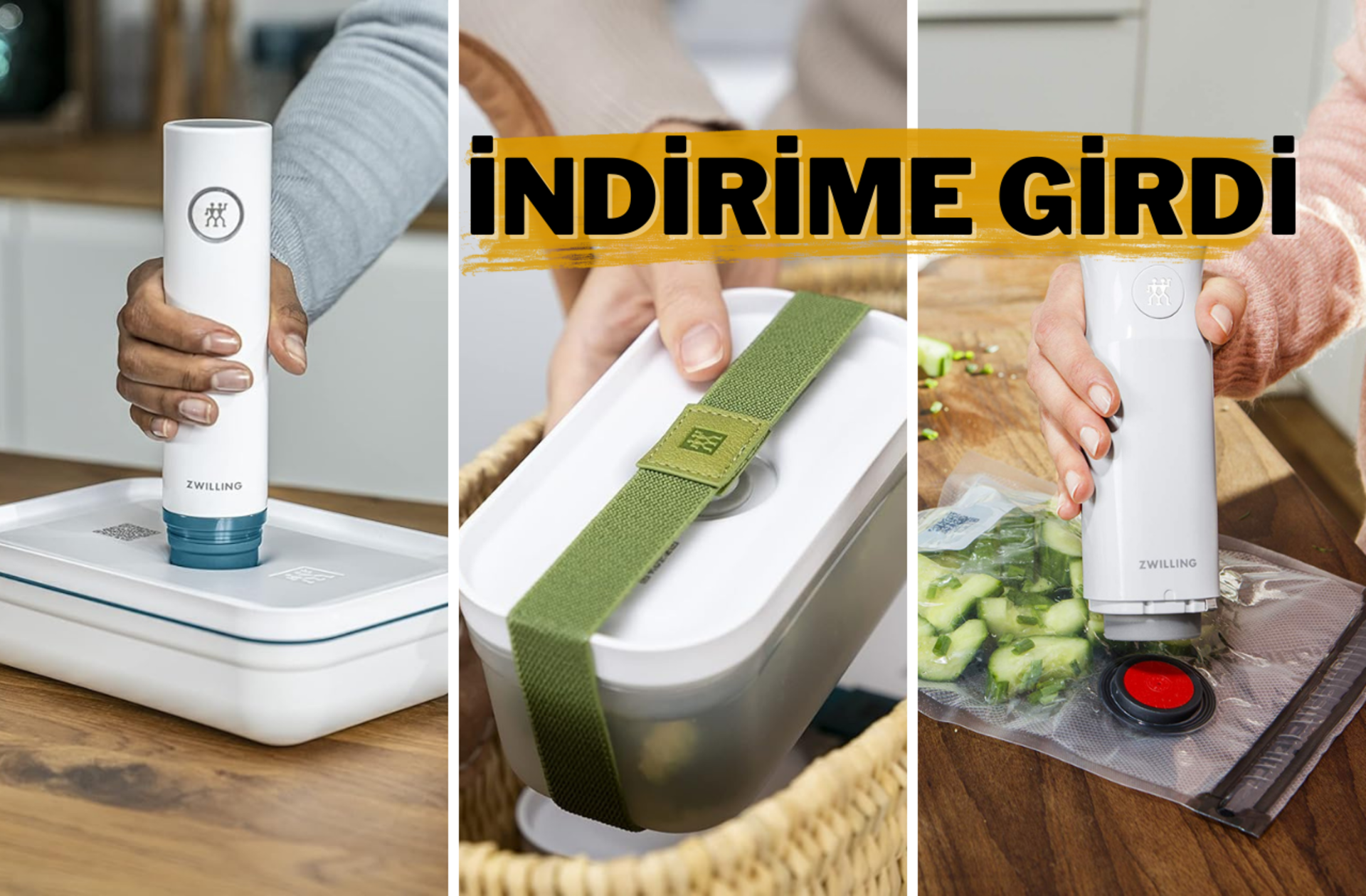 Zwilling'in çok satan vakumlu yemek kutusu günün fırsat ürünü oldu