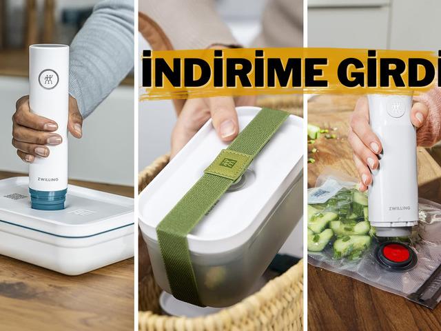 Zwilling'in &ccedil;ok satan vakumlu yemek kutusu g&uuml;n&uuml;n fırsat &uuml;r&uuml;n&uuml; oldu