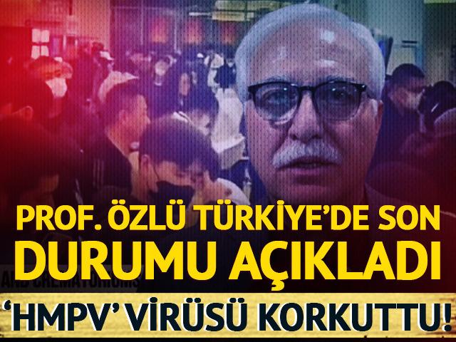 Prof. Özlü 'HMPV' virüsü için Türkiye'de son durumu açıkladı!