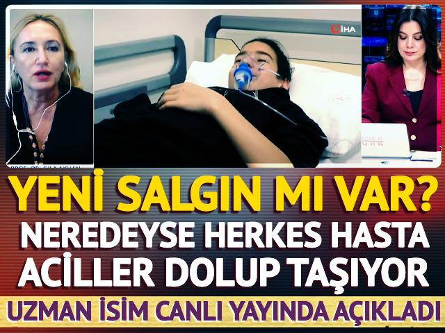 Nerdeyse herkes hasta, aciller dolup taşıyor: Yeni salgın mı var? Uzman isim canlı yayında açıkladı