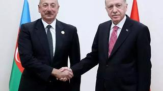 Cumhurbaşkanı Erdoğan, Azerbaycan Cumhurbaşkanı Aliyev ile görüştü! 