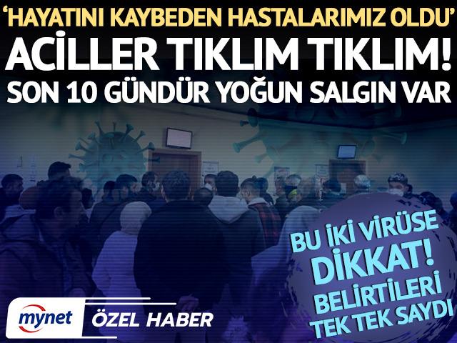 Bu iki virüs aldı başını gidiyor! Dikkat! Son 10 gündür yoğun salgın var