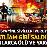 Rusya'dan Ukrayna'ya katliam gibi saldırı: 13 ölü, 30 yaralı! "Rusya yine sivilleri vuruyor"